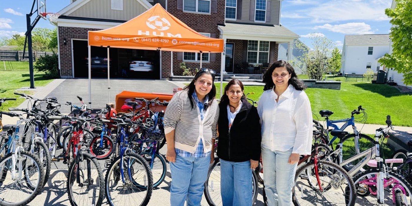 HUM bike donation drive